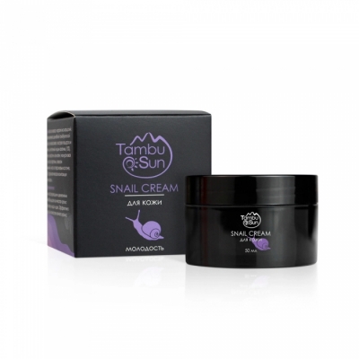 Snail cream для кожи «Молодость» «Tambusun» 50мл.