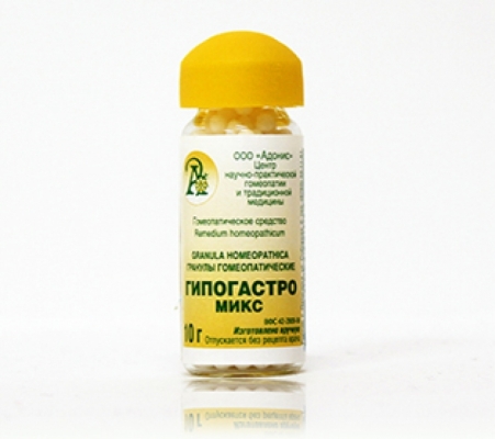 Гранулы гомеопатические «Гипогастро-микс»10гр.