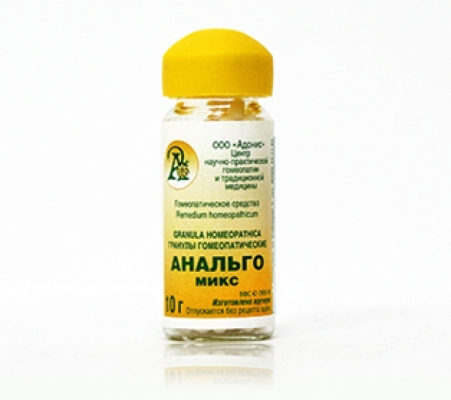 Гранулы гомеопатические «Анальго-микс»10гр.