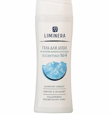 Гель для душа на основе минеральной воды Ессентуки № 4 «Liminera» 250мл.